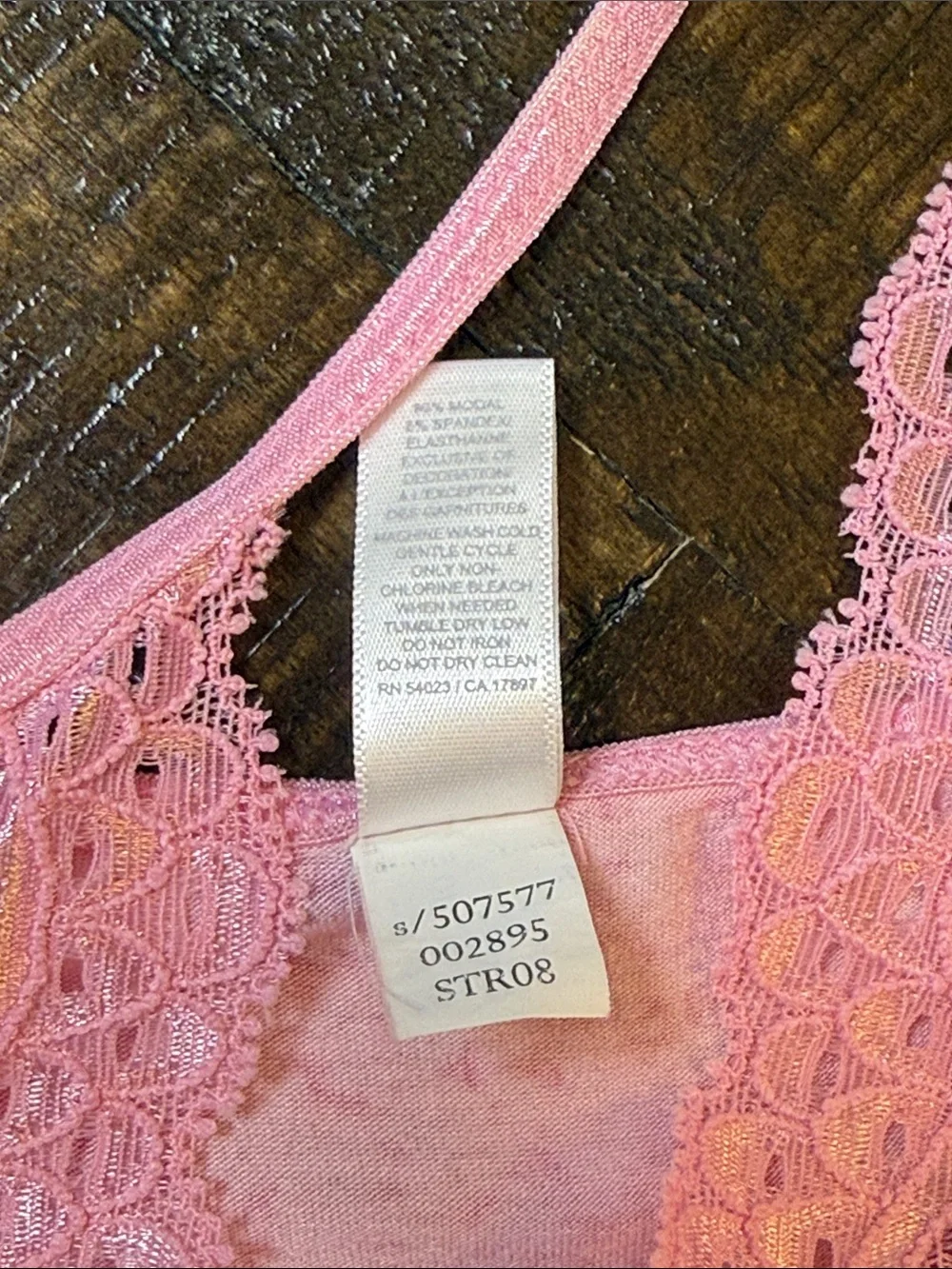 Y2K Old Navy Intimates Pink Floral Lace Babydoll Slip‎ Dress S